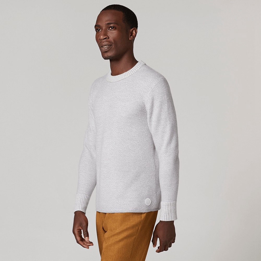 Allbirds Men's Sweaters White - Wool Jumper - 05469LFRU